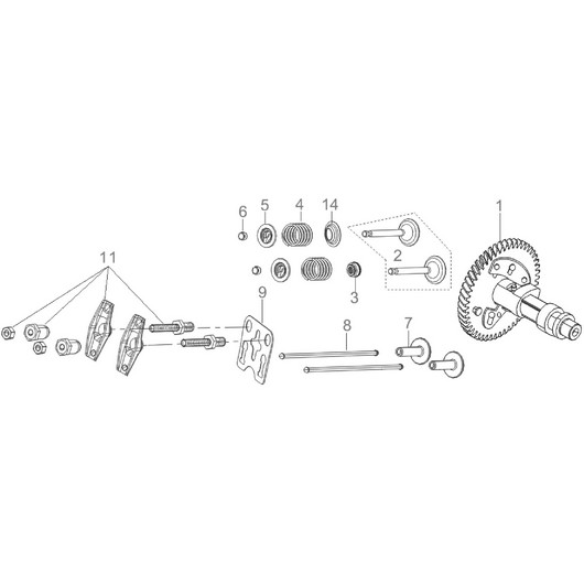Клапанная система Champion GG6500